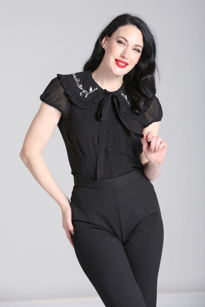 Vintage Blouse, Gothic & Retro Blouses - Hell Bunny Official – Page 2 ...